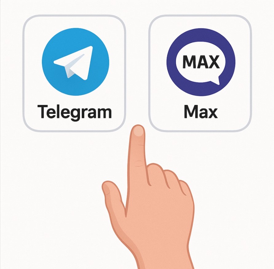 Выбор резервного мессенджера